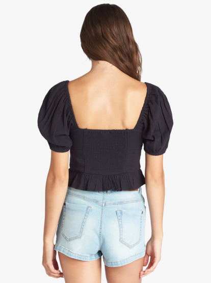 Life Mirage Woven Puff Sleeve Top | Roxy