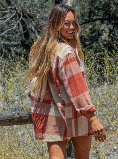 5 Let It Go Long Sleeve Shirt Beige ARJWT03296 Roxy