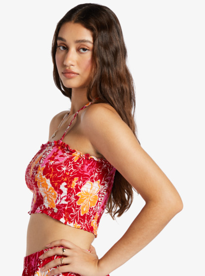 1 Warm Waters Bandeau Top Red ARJWT03319 Roxy