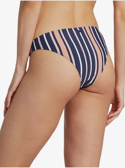 2 Printed Beach Classics Moderate Bikini Bottoms Blue ARJX403438 Roxy