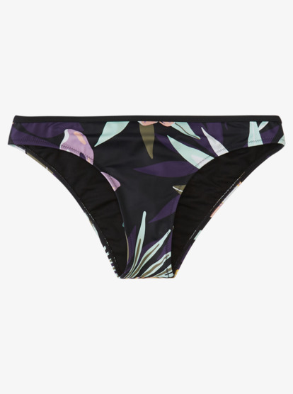 0 Roxy Active Regular Coverage Bikini Bottoms Black ARJX403497 Roxy