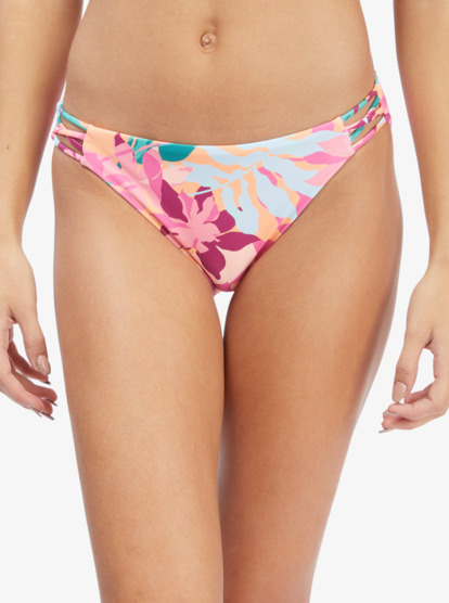 0 Roxy Active Full Bikini Bottoms Orange ARJX403498 Roxy