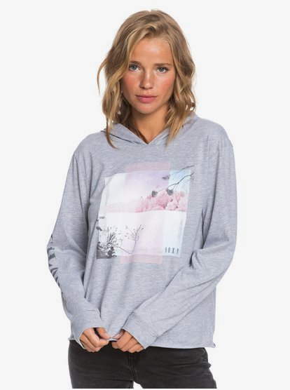 long cropped hoodie