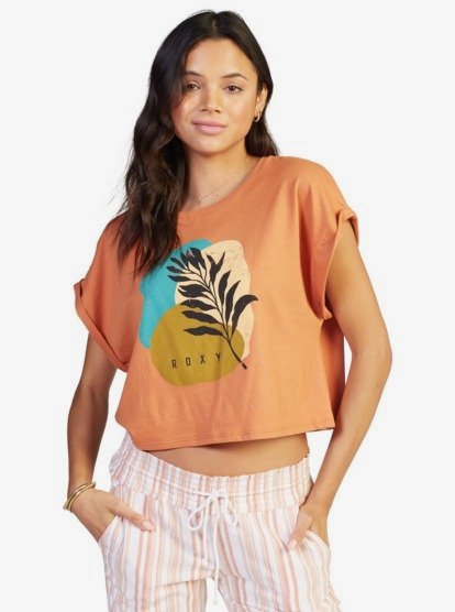 Modern Leaf T-Shirt ARJZT06765 | Roxy