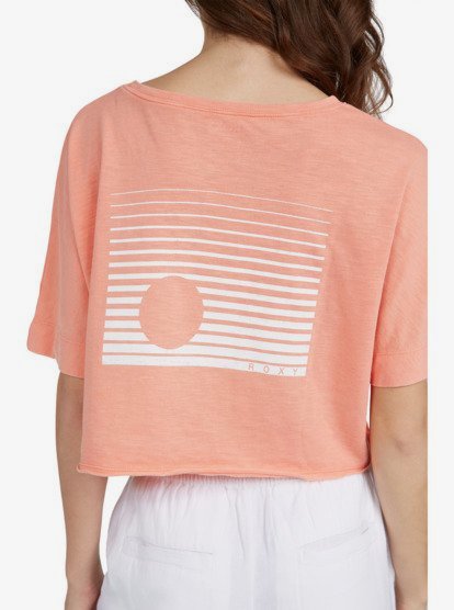 5 Super Sun Oversized T-Shirt Pink ARJZT06979 Roxy