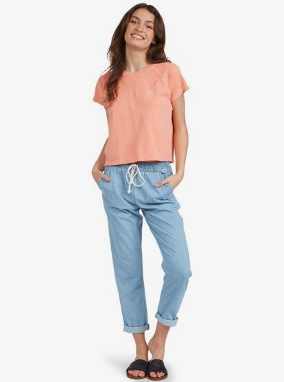 1 Just Surf Oversized T-Shirt Pink ARJZT06991 Roxy