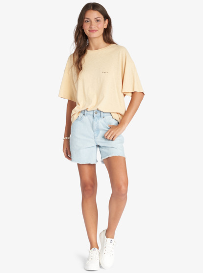 1 Welcome To Paradise Boyfriend T-Shirt  ARJZT07260 Roxy