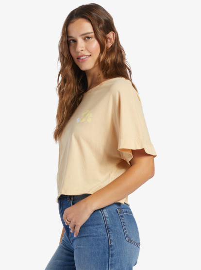 1 Better Beach T-Shirt Beige ARJZT07498 Roxy