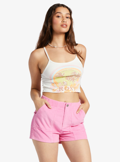 0 Haleiwa Moment - Sleeveless T-Shirt for Women Blanc ARJZT07544 Roxy