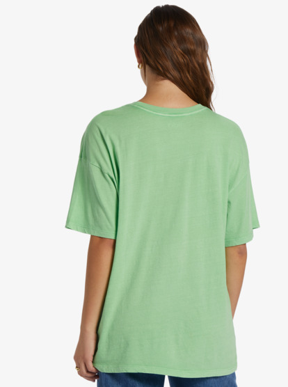 4 Circle Time T-Shirt Green ARJZT07585 Roxy