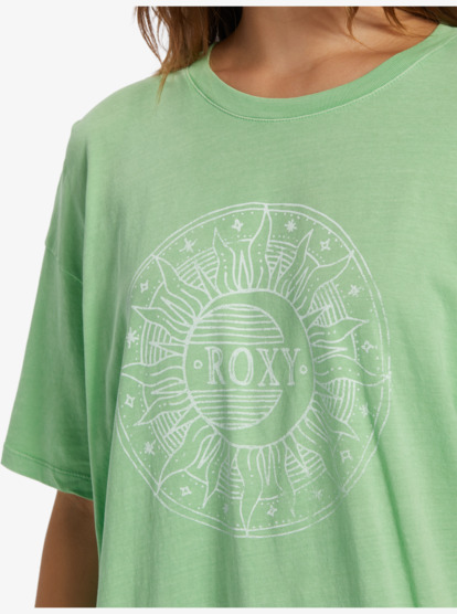2 Circle Time T-Shirt Green ARJZT07585 Roxy