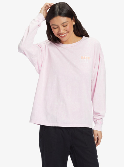 5 Wavy Daze Olst T-Shirt Pink ARJZT07732 Roxy