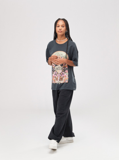 3 Cosmic Window Xbfc T-Shirt Black ARJZT07739 Roxy