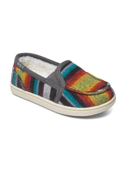 Roxy wool cheap slip on shoes