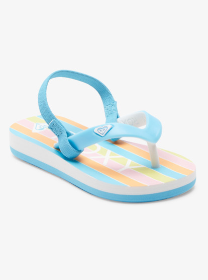 0 Toddler's Tahiti Flip-Flops Blue AROL100005 Roxy