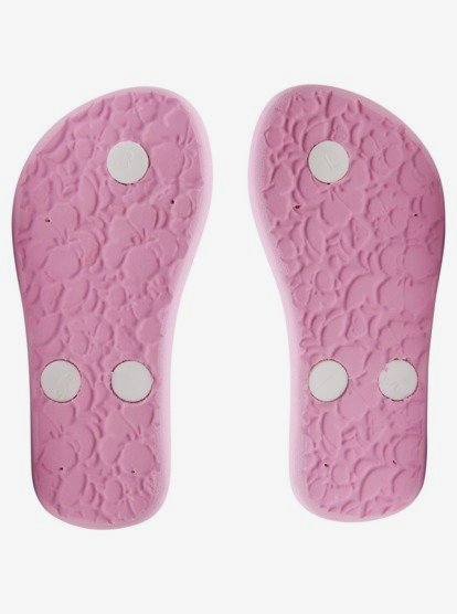 3 Toddler's Tahiti Flip-Flops Orange AROL100005 Roxy