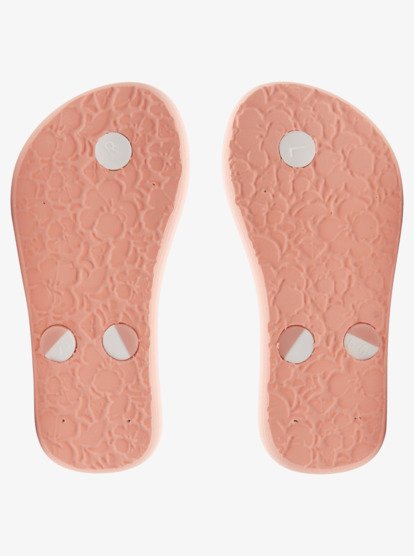4 Toddler's Tahiti Flip-Flops White AROL100005 Roxy