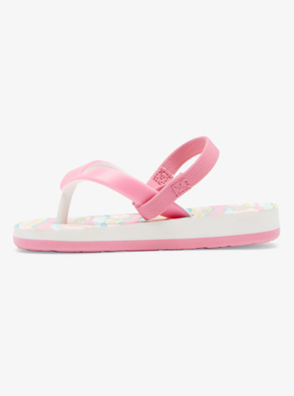 2 Toddler's Tahiti Flip-Flops Pink AROL100005 Roxy