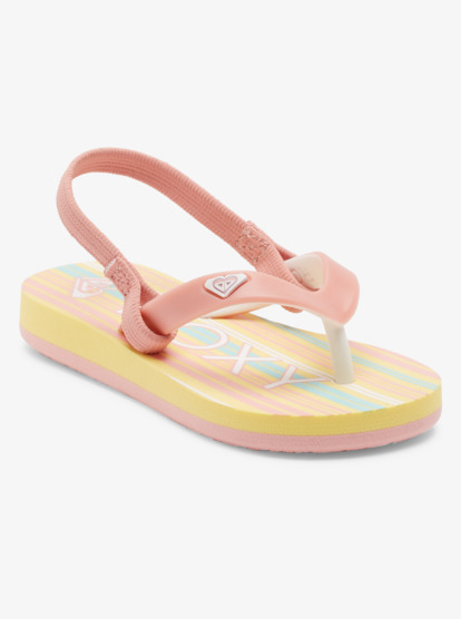 0 Toddler's Tahiti Flip-Flops Yellow AROL100005 Roxy