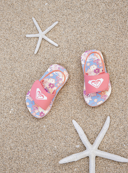 1 Toddler's Finn Sandals Pink AROL100012 Roxy
