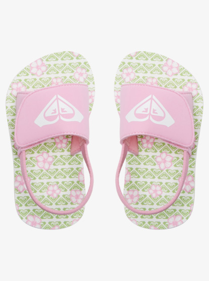 3 Toddler's Finn Sandals Green AROL100012 Roxy