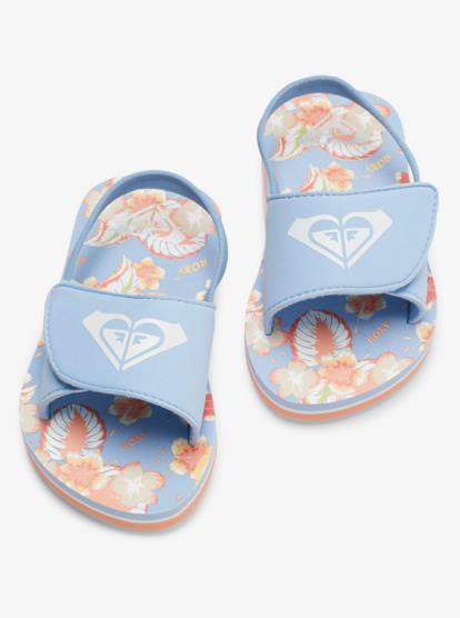 7 Toddler's Finn Sandals Blue AROL100012 Roxy