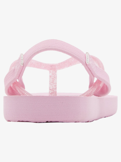 5 Toddlers Viva Sparkle Sandals Pink AROL100014 Roxy