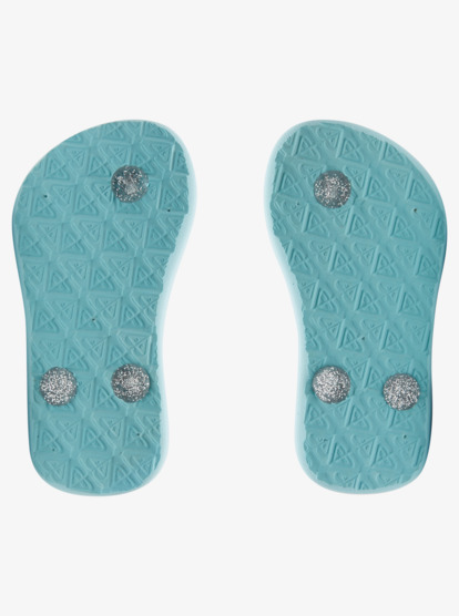 3 Toddler's Viva Sparkle Sandals Green AROL100014 Roxy