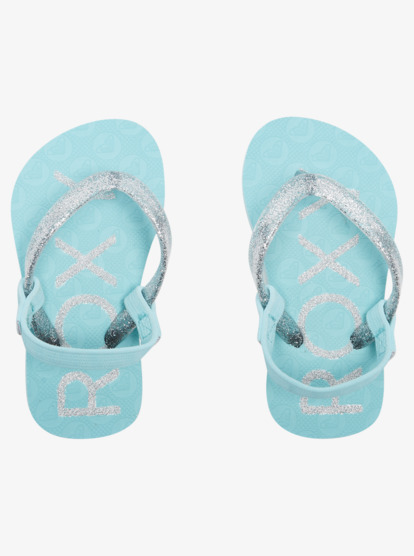 2 Toddler's Viva Sparkle Sandals Green AROL100014 Roxy