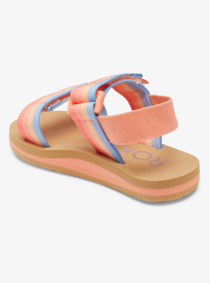 2 Toddler's Roxy Cage Sandals Orange AROL100020 Roxy