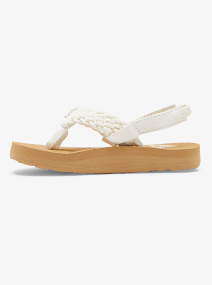 2 Toddler's Porto Sandals White AROL100024 Roxy