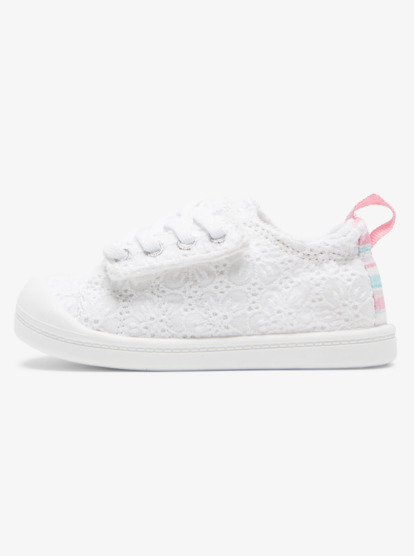 2 Toddler's Bayshore Shoes White AROS600001 Roxy