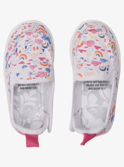 3 Toddler's Minnow Shoes White AROS600003 Roxy
