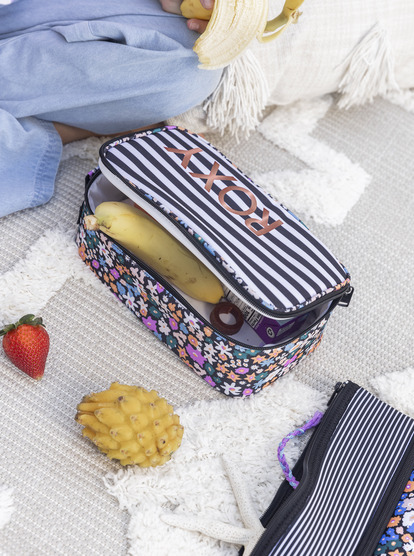 0 Groovy Life Lunch Box Black ERGAA03178 Roxy