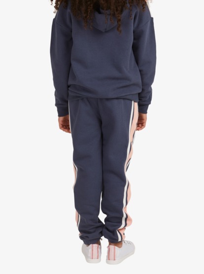 Girls navy hot sale track pants