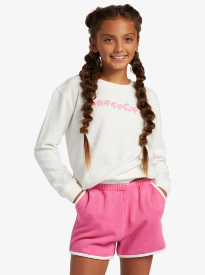 Looking Back To Yesterday Sweat Shorts For Girls | Roxy