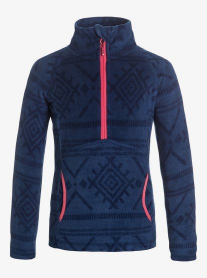 fluffy half zip fleece