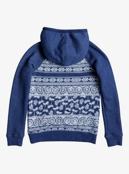 tropical blue hoodie