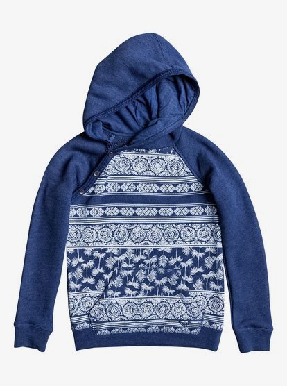 tropical blue hoodie