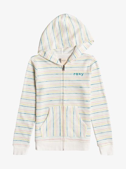 white zip up hoodie girls