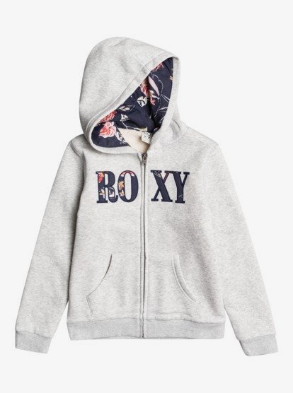 Roxy grey outlet hoodie