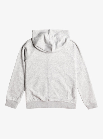 1 Girl's 4-16 Happinessever Zip-Up Hoodie Grey ERGFT03717 Roxy