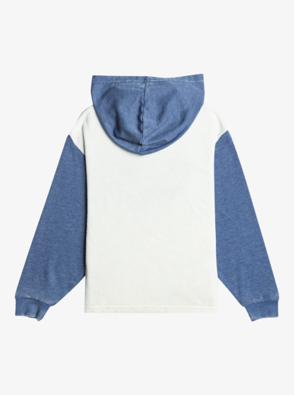 1 Girl's 4-16 Sun My Sweet Sun Oversized Fluid Hoodie White ERGFT03830 Roxy