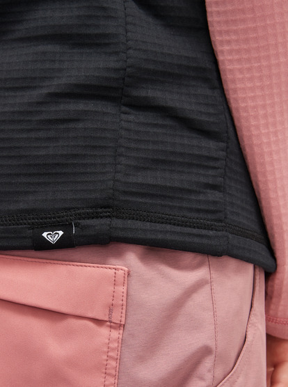 5 Sidley - Technische fleece met rits voor Meisjes 8-16 Pink ERGFT03836 Roxy