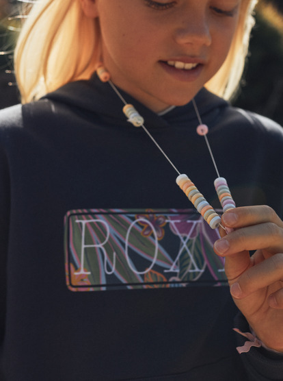 2 Hypnotico - Kapuzenpulli für Mädchen 4-16 Blau ERGFT03883 Roxy
