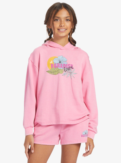0 Girl's 4-16 Sun My Sweet Sun B Oversized Hoodie Pink ERGFT03896 Roxy