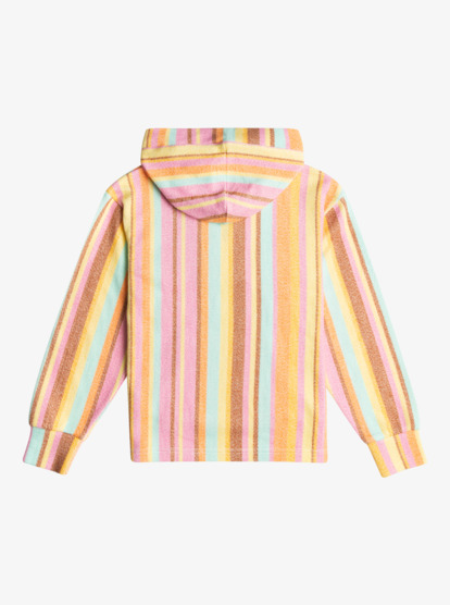 7 Feels Like Summer - V-Neck Pullover Sweatshirt for Girls 4-16 Marron ERGFT03902 Roxy