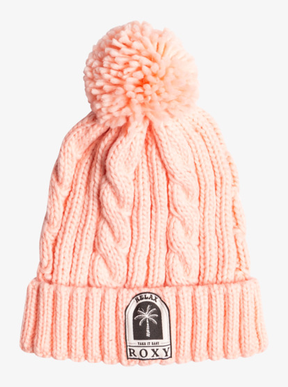 4 Girls 4-16 Doux Velvet Beanie Pink ERGHA03282 Roxy