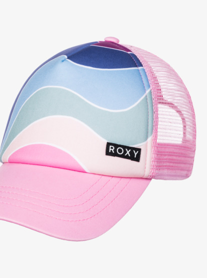 2 Girls Honey Coconut Trucker Cap Pink ERGHA03297 Roxy