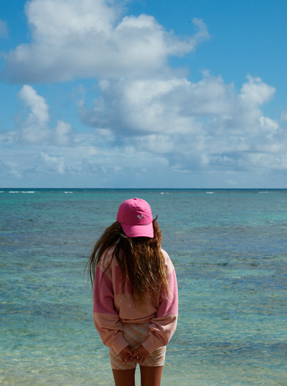 2 Girls Dear Believer Baseball Cap Pink ERGHA03299 Roxy